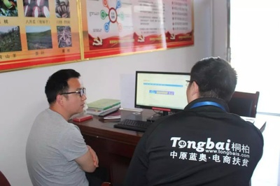 桐柏县电子商务服务站点一对一培训指导顺利开展